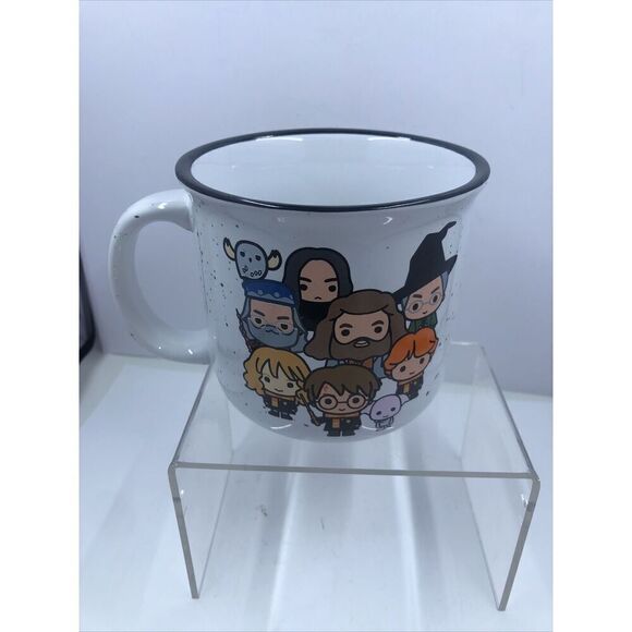 Harry Potter / Coffee/ Camper Mug Spoontiques Ceramic Black and White 14oz - Picture 1 of 9
